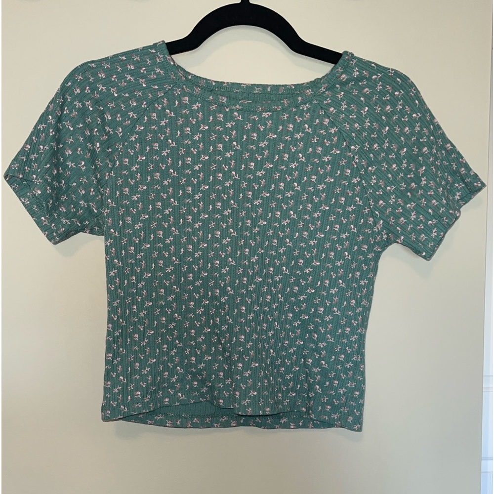 ‼️2 FOR $20‼️ American Eagle Floral Crop Top